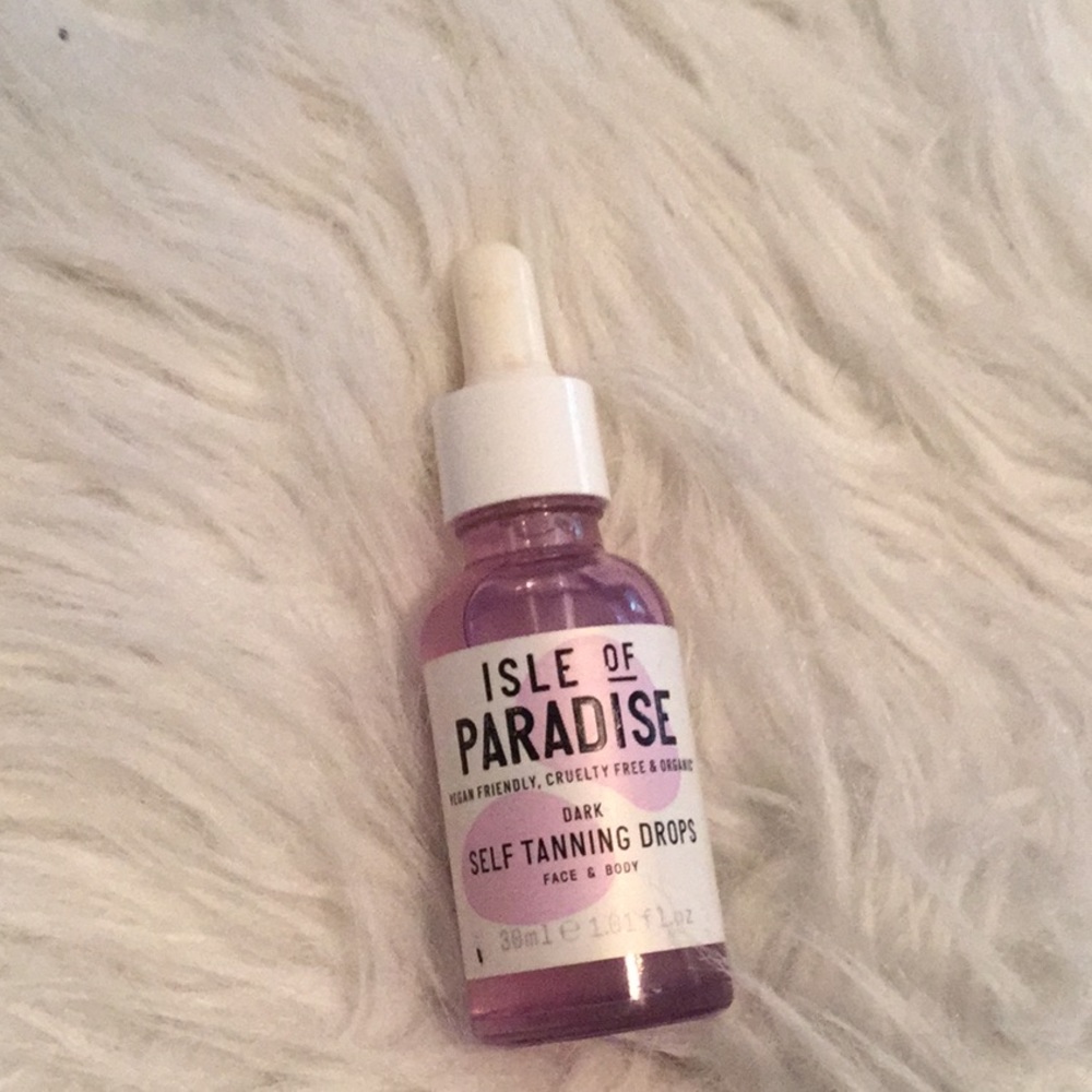 Isle of paradise dark tanning drops